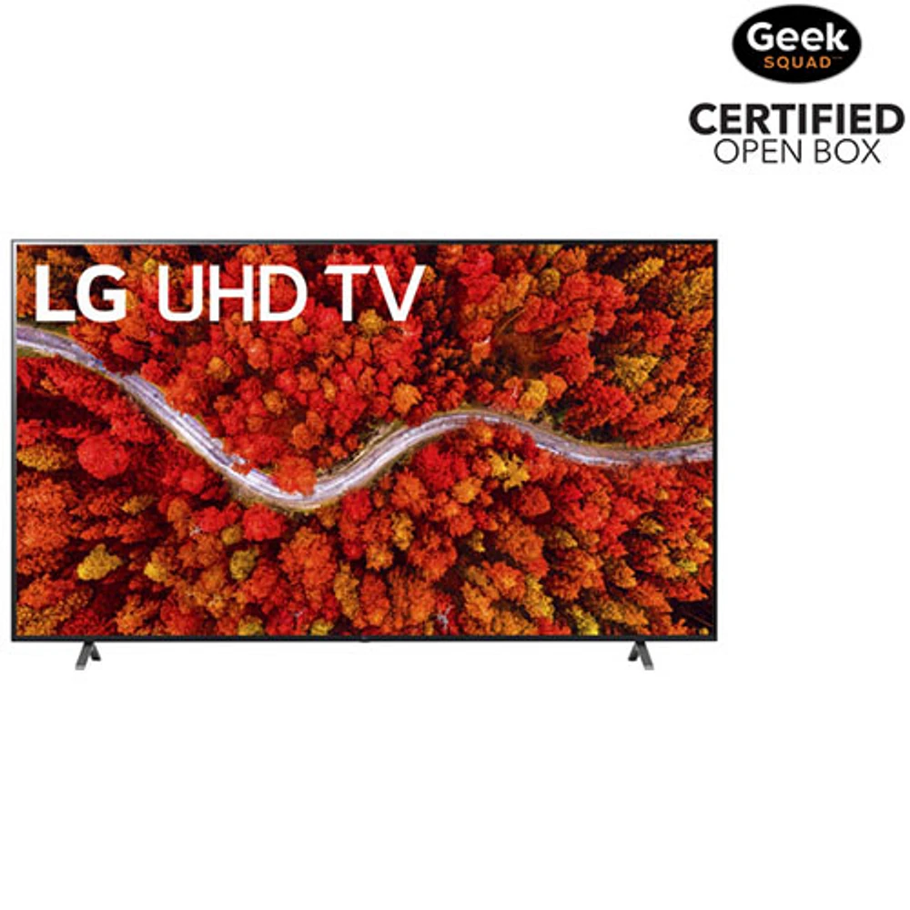 Boîte ouverte - Téléviseur intelligent webOS HDR ACL UHD 4K de 70 po UP80 de LG (70UP8070PUR) - 2021 - Noir clair