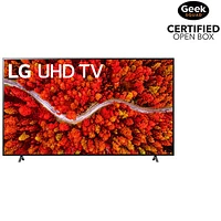 Boîte ouverte - Téléviseur intelligent webOS HDR DEL UHD 4K de 86 po de LG (86UP8770PUA) - 2021