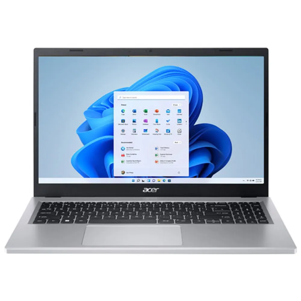 Acer Aspire 3 15.6" Laptop - Silver (AMD RyzenTM 5 7520U/1TB SSD/16GB RAM/Windows 11 Home)