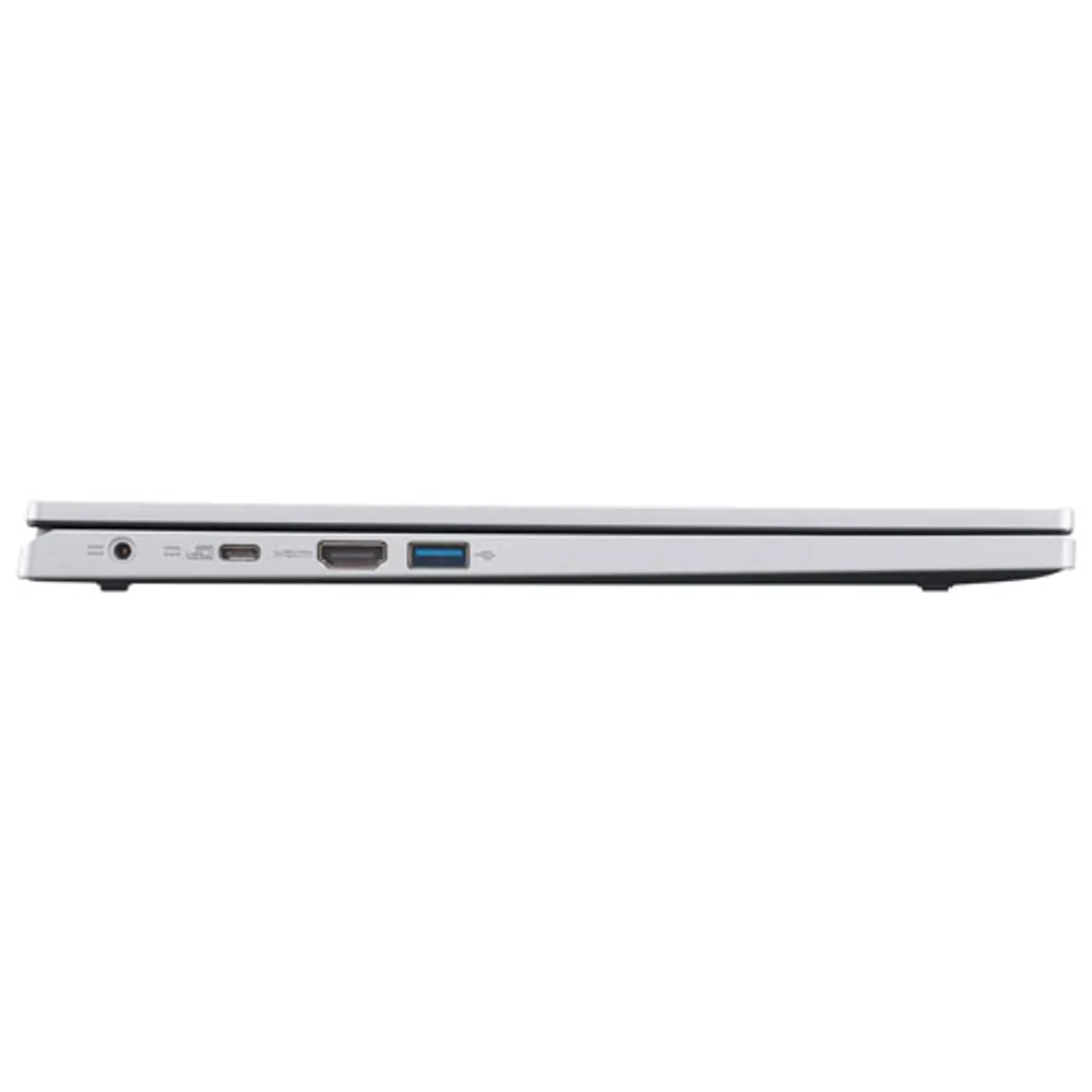 Acer Aspire 3 15.6" Laptop - Silver (AMD RyzenTM 5 7520U/1TB SSD/16GB RAM/Windows 11 Home)