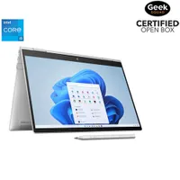 Open Box - HP ENVY x360 13.3" Touchscreen 2-in-1 Laptop - Silver (intel i5-1230U/1TB SSD/16GB RAM/Windows 11)