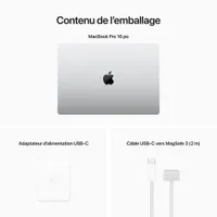 Apple MacBook Pro 16" (2023) - Silver (Apple M2 Pro / 512GB SSD / 16GB RAM) - French