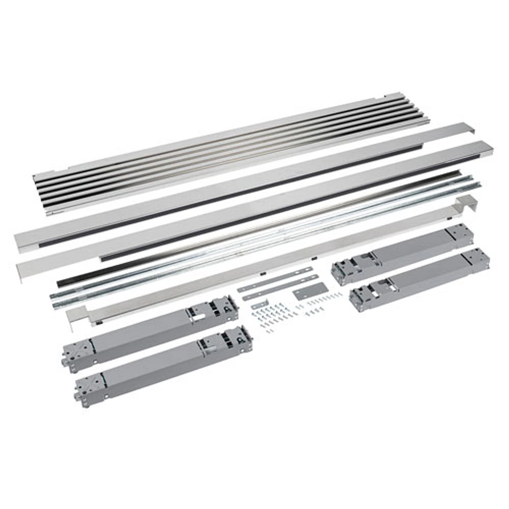 Electrolux 84" Louvered Double Trim Kit - Stainless Steel