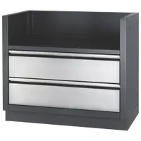 Napoleon OASIS Outdoor Kitchen Under Grill Cabinet for Built-In 700 Series 38" Gas Grill - Grey
