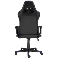 Brassex Violet High-Back Mesh Task Chair - Black/Blue