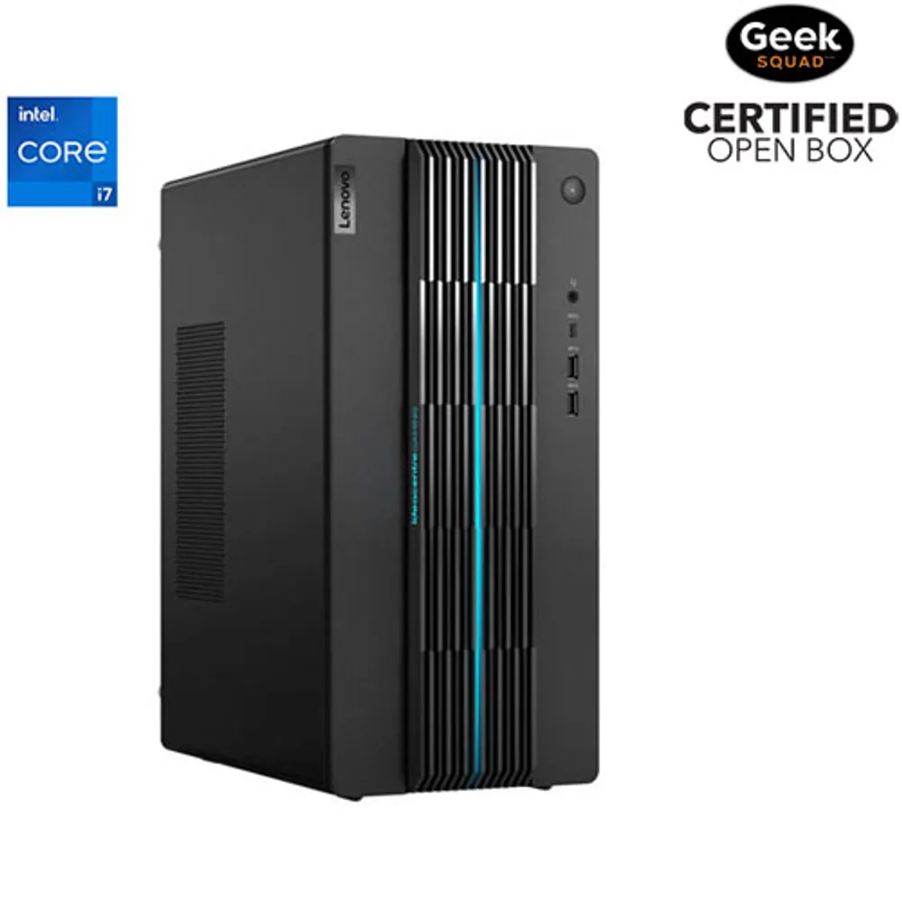 Open Box -Lenovo IdeaCentre Gaming 5i Desktop PC (Intel i7-12700/1TB HDD/512GB SSD/16GB RAM/RTX 3060) -En