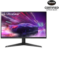 Open Box - LG UltraGear 23.8" FHD 165Hz 1ms GTG VA LED FreeSync Gaming Monitor (24GQ50F-B) - Black