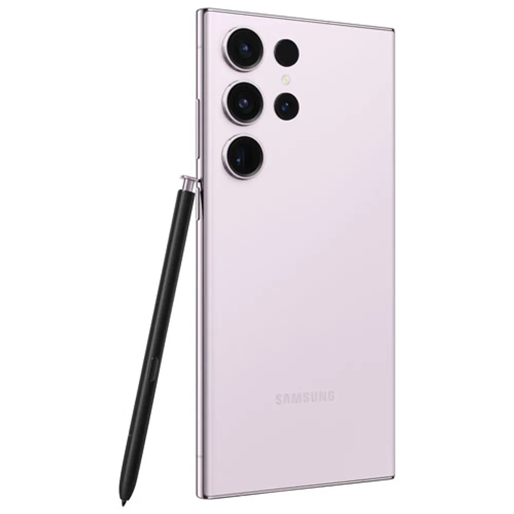 Fido Samsung Galaxy S23 Ultra 256GB - Lavender - Monthly Financing