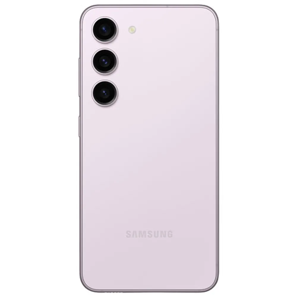 Fido Samsung Galaxy S23 256GB - Lavender - Monthly Financing