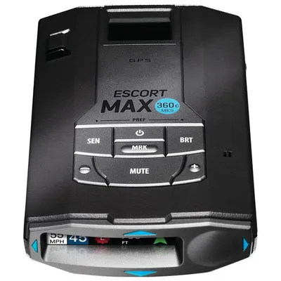 Détecteur de radar MAX 360c MKII d'Escort