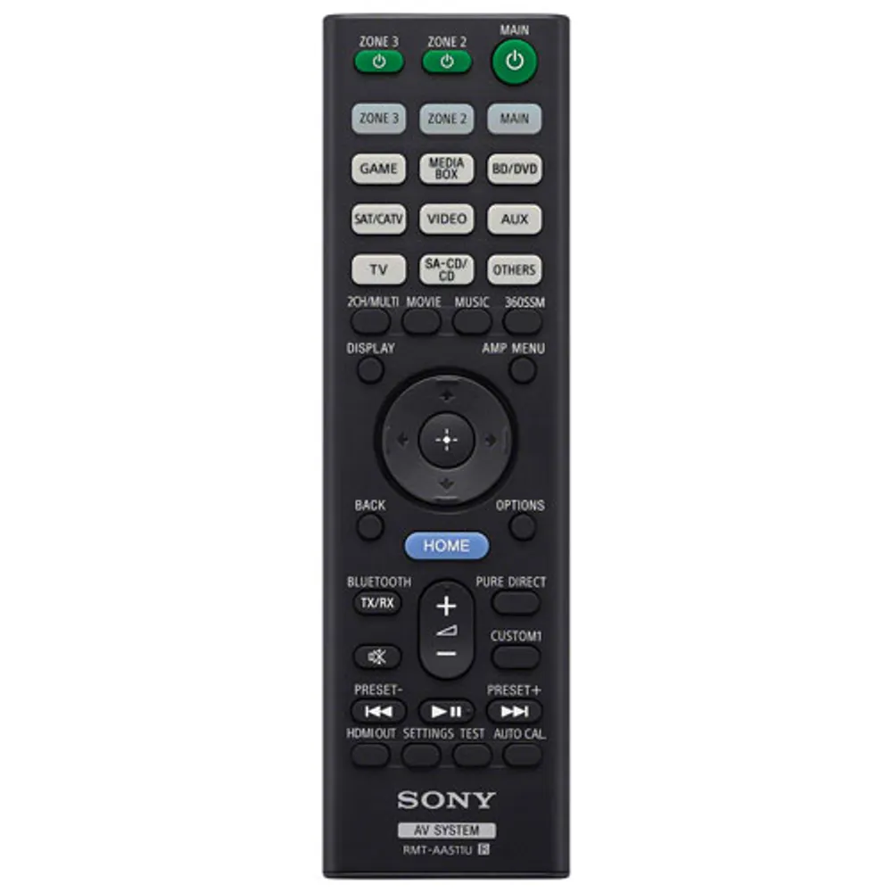 Sony STR-AN1000 7.2 Channel 8K Ultra HD AV Receiver