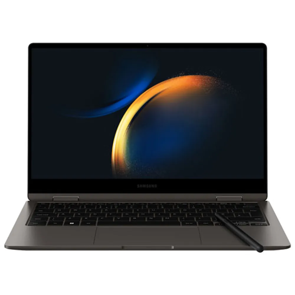 Samsung Galaxy Book3 360 13.3" Touchscreen Laptop -Graphite (Intel Core i5-1335U/256GB SSD/8GB RAM/Win11)