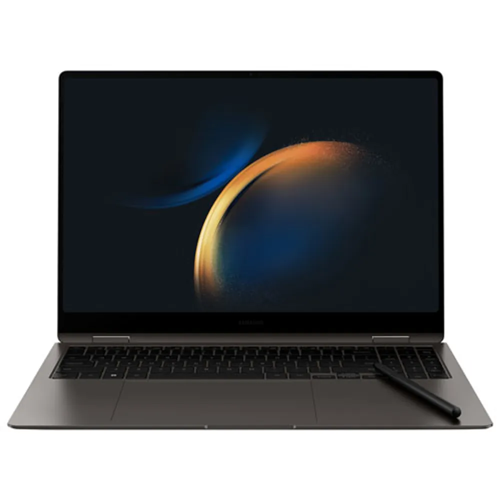 Samsung Galaxy Book3 Pro 360 16" Touchscreen Laptop -Graphite (Intel Core i7-1360P/512GB SSD/16GB RAM/Win11)