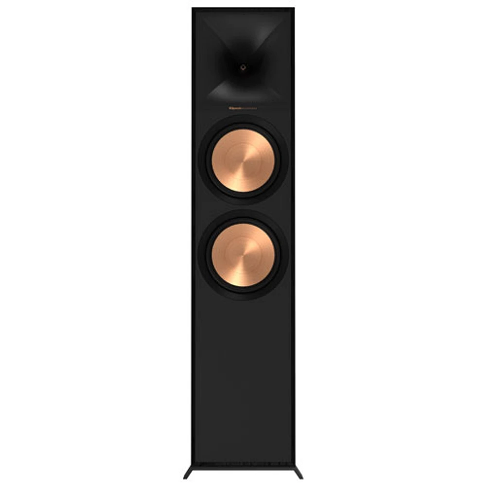 Klipsch Dual R800F 600-Watt 2-Way Tower Speaker - Single - Black