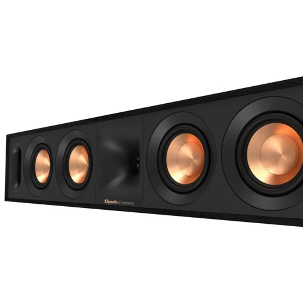 Klipsch Quad R30C 400-Watt 2-Way Center Channel Speaker - Black