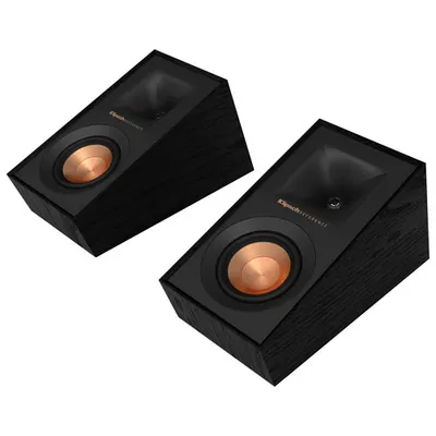 Klipsch R40SA 200-Watt Bookshelf Speaker - Pair - Black