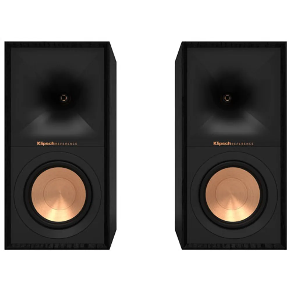 Klipsch R50M 300-Watt Bookshelf Speaker - Pair - Black