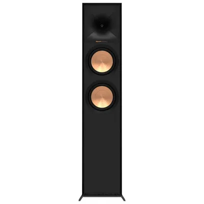 Klipsch Dual R600F 400-Watt 2-Way Tower Speaker - Single - Black