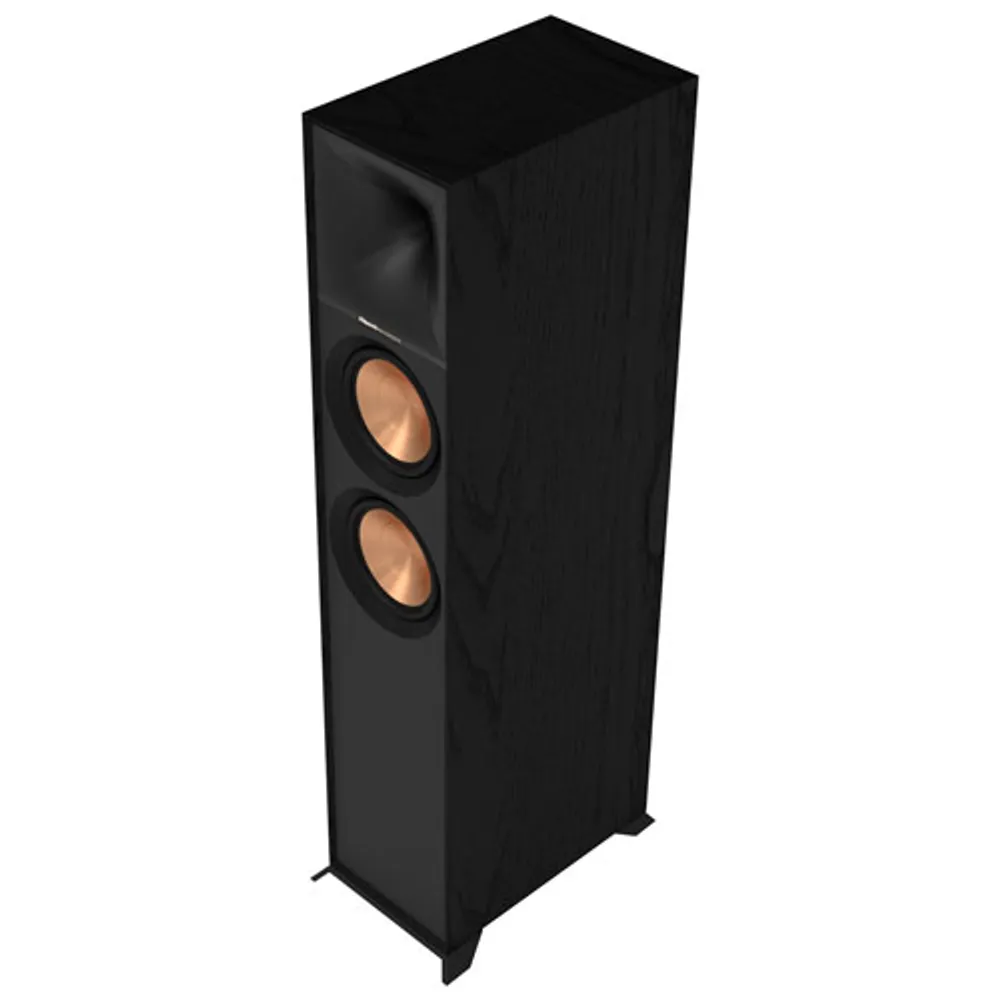 Klipsch Dual R600F 400-Watt 2-Way Tower Speaker - Single - Black