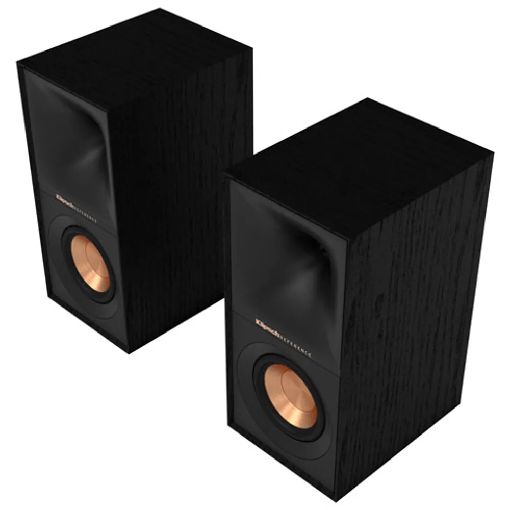 Klipsch R40M 200-Watt Bookshelf Speaker - Pair - Black