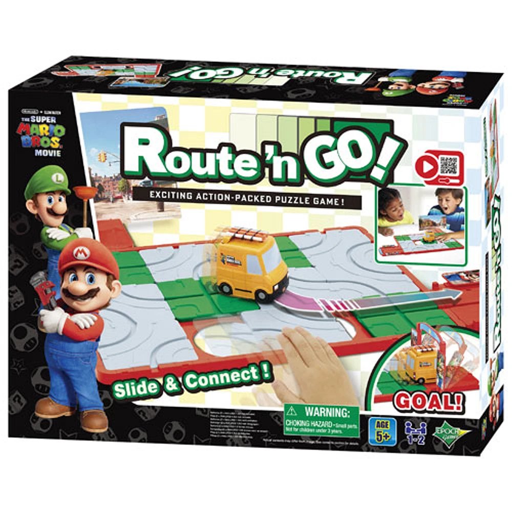 Jeu de casse-tête Super Mario Route 'n Go