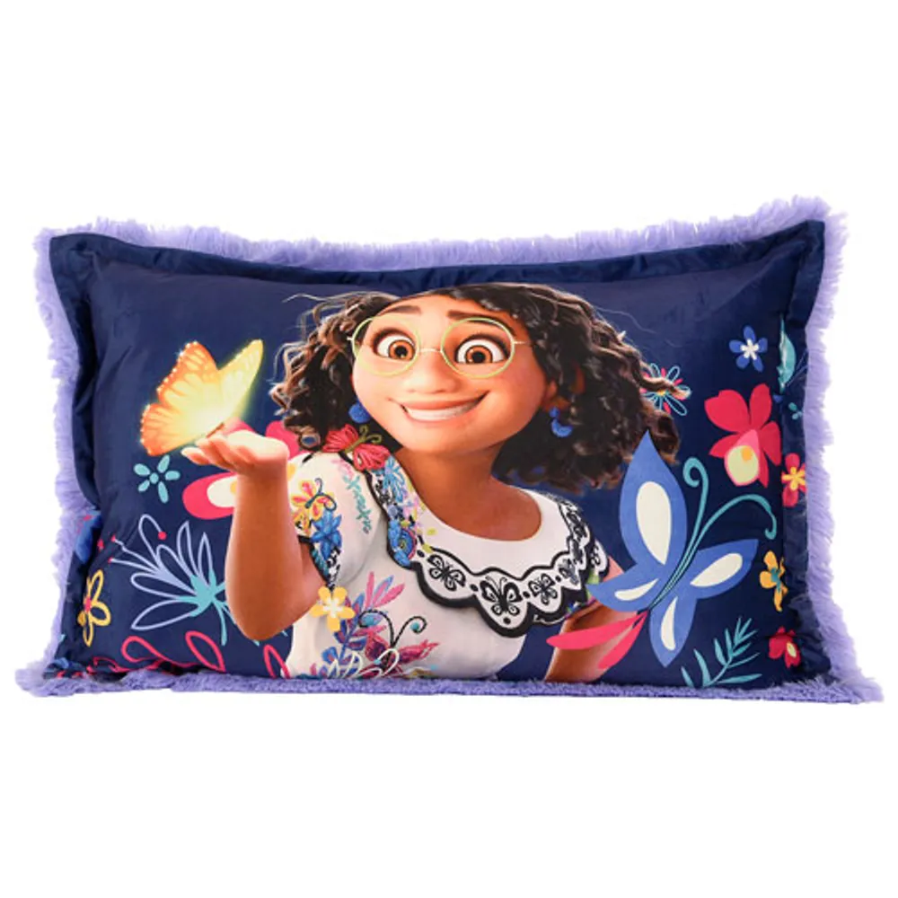 Disney Encanto Funky Fur Throw Pillow - 20" x 30” - Purple