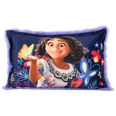 Disney Encanto Funky Fur Throw Pillow - 20" x 30” - Purple