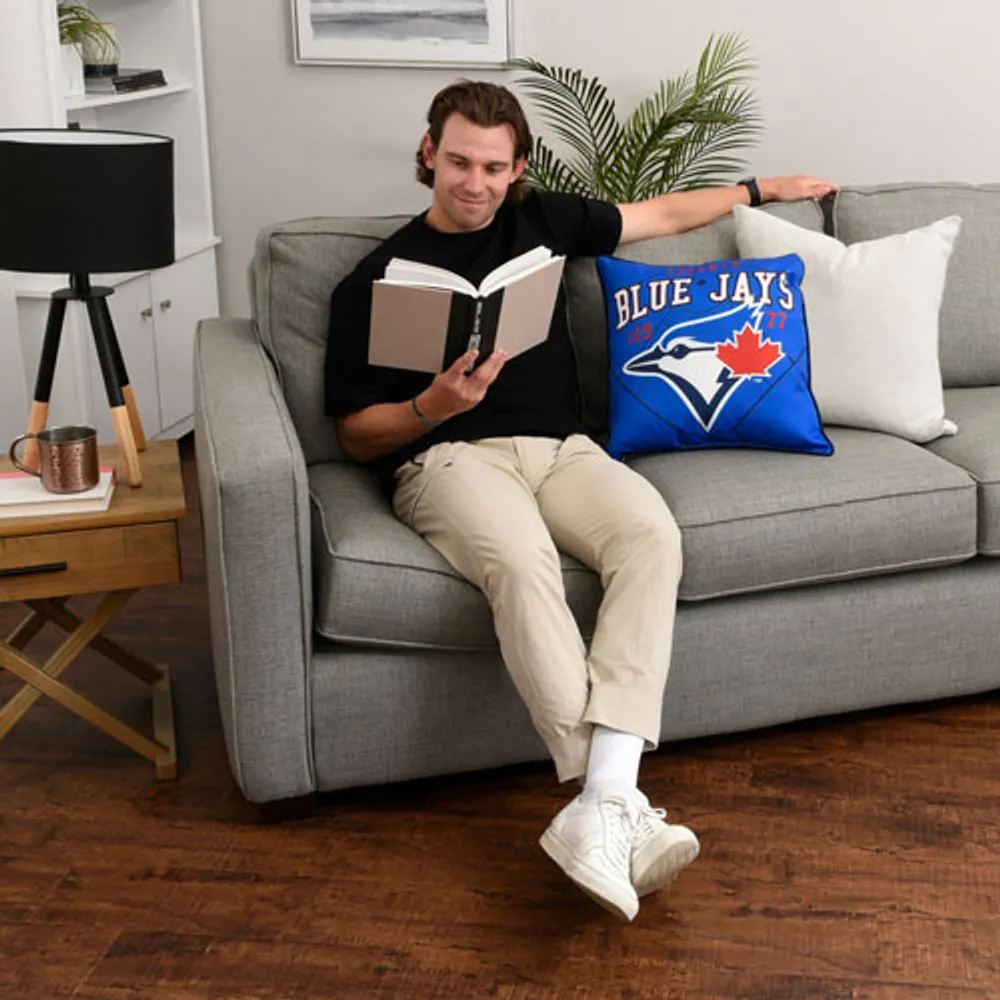 MLB Velvet Decorative Pillow - Toronto Blue Jays