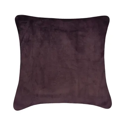 Millano Collection Plush 18" Decorative Pillow Cushion - Eggplant