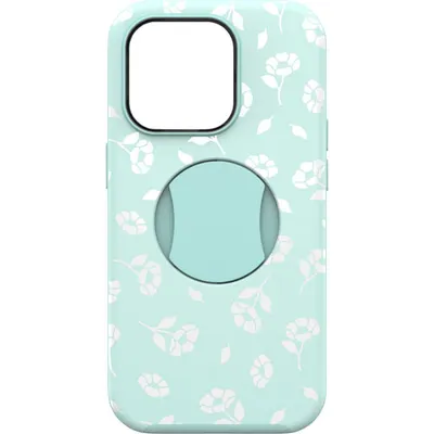 OtterBox OtterGrip Symmetry Fitted Hard Shell Case with MagSafe for iPhone 14 Pro - Poppies By The Sea
