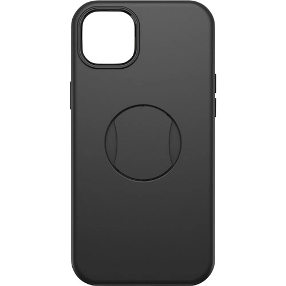 OtterBox OtterGrip Symmetry Fitted Hard Shell Case with MagSafe for iPhone 14 Plus - Black