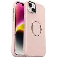 OtterBox OtterGrip Symmetry Fitted Hard Shell Case with MagSafe for iPhone 14 Plus - Made Me Blush