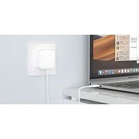 LBT 35W Dual USB-C PD GaN Wall Charger - White