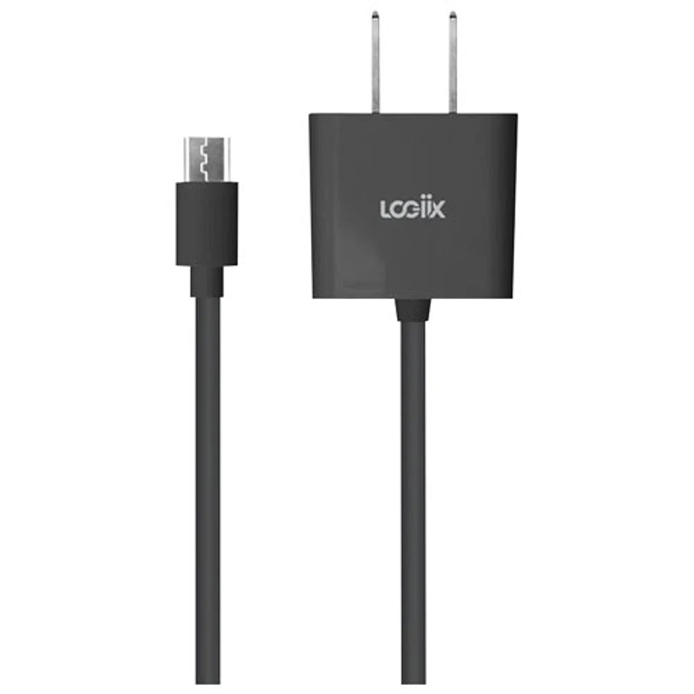 LOGiiX Power Cube Micro II MicroUSB Wall Charger (LGX-12022) - Black