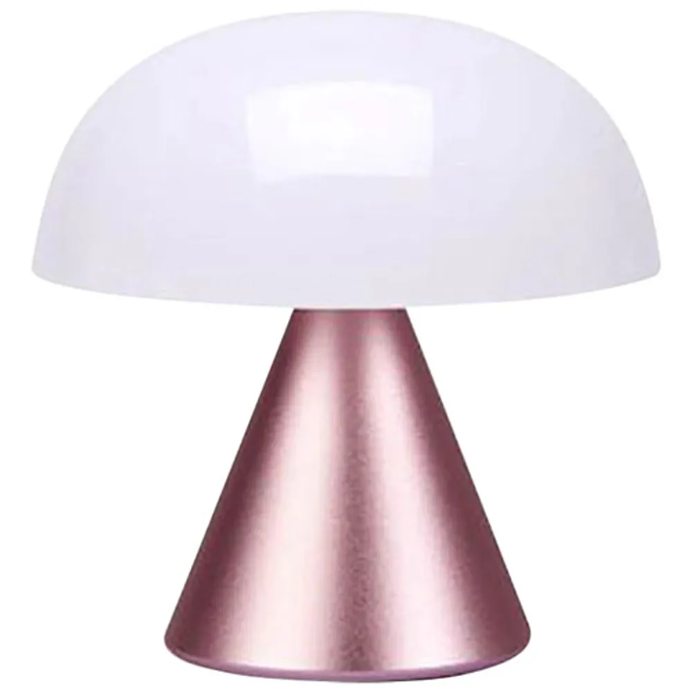 Lexon Mina M Portable LED Lamp - Light Pink
