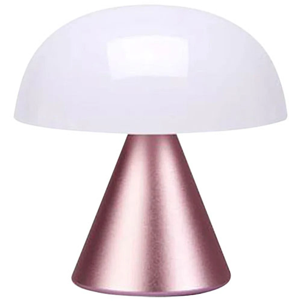 Lampe DEL portative Mina M de Lexon - Rose pâle