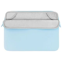 LOGiiX Vibrance Essential 14" Laptop Sleeve with Pouch - Blue