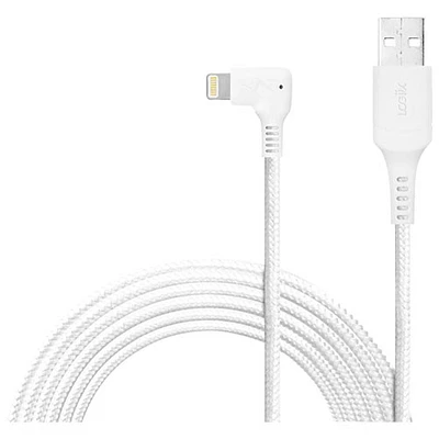 LOGiiX Piston Connect XL 90 3m (10 ft.) USB-A to Lightning Cable (LGX-12919)