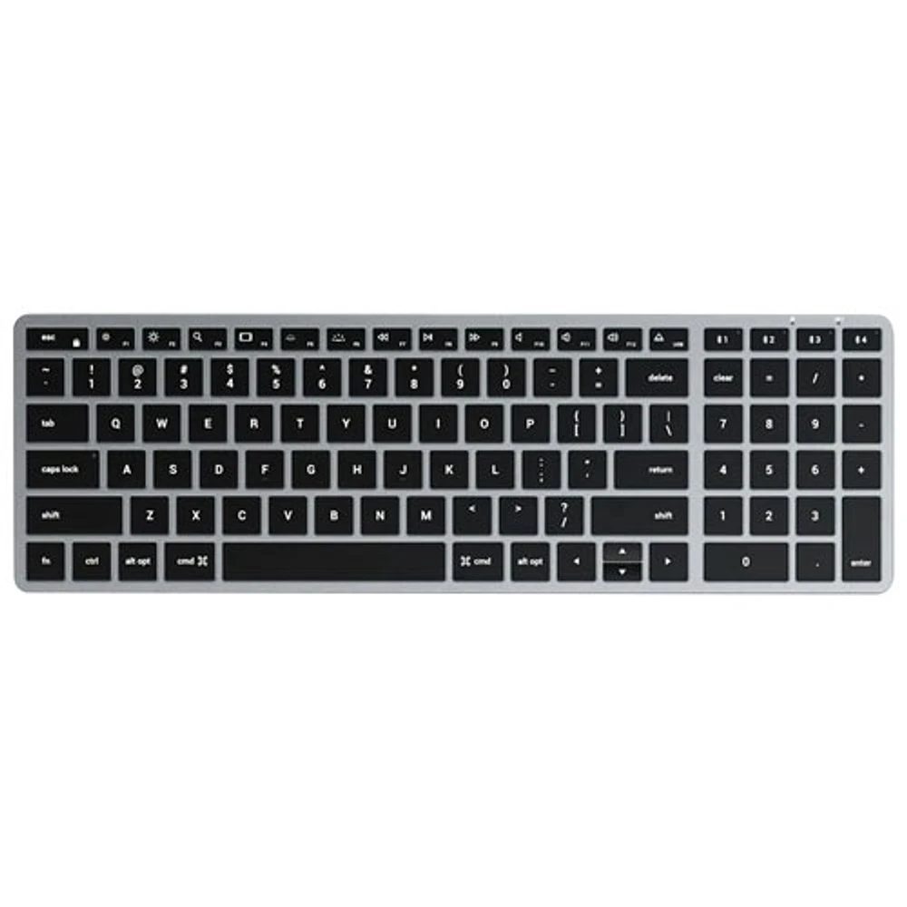 Satechi Slim X2 Bluetooth Backlit Keyboard - Grey - English