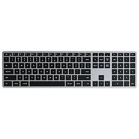 Satechi Slim X3 Bluetooth Full-Size Keyboard for Mac/iOS - Silver - English