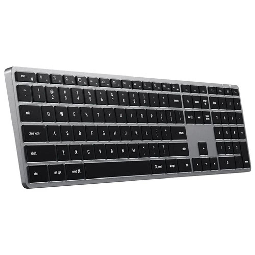 Clavier Bluetooth pleine grandeur Slim X3 de Satechi pour Mac/iOS - Argenté - Anglais