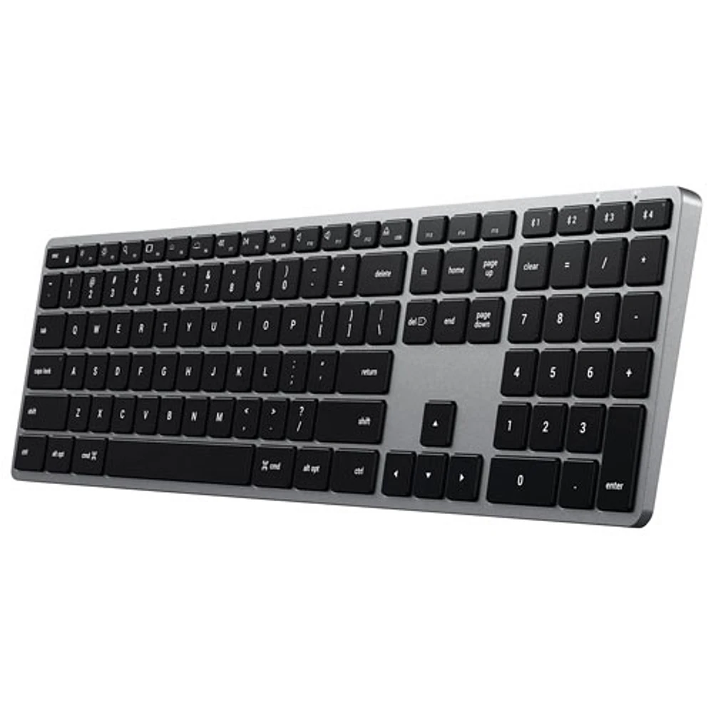Clavier Bluetooth pleine grandeur Slim X3 de Satechi pour Mac/iOS - Argenté - Anglais