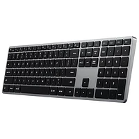 Satechi Slim X3 Bluetooth Full-Size Keyboard for Mac/iOS - Silver - English