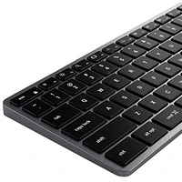 Satechi Slim X3 Bluetooth Full-Size Keyboard for Mac/iOS - Silver - English