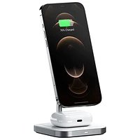 Satechi Dual Wireless Charging Stand with MagSafe