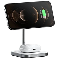 Satechi Dual Wireless Charging Stand with MagSafe