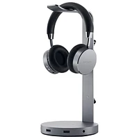 Satechi USB Headphone Stand - Space Grey