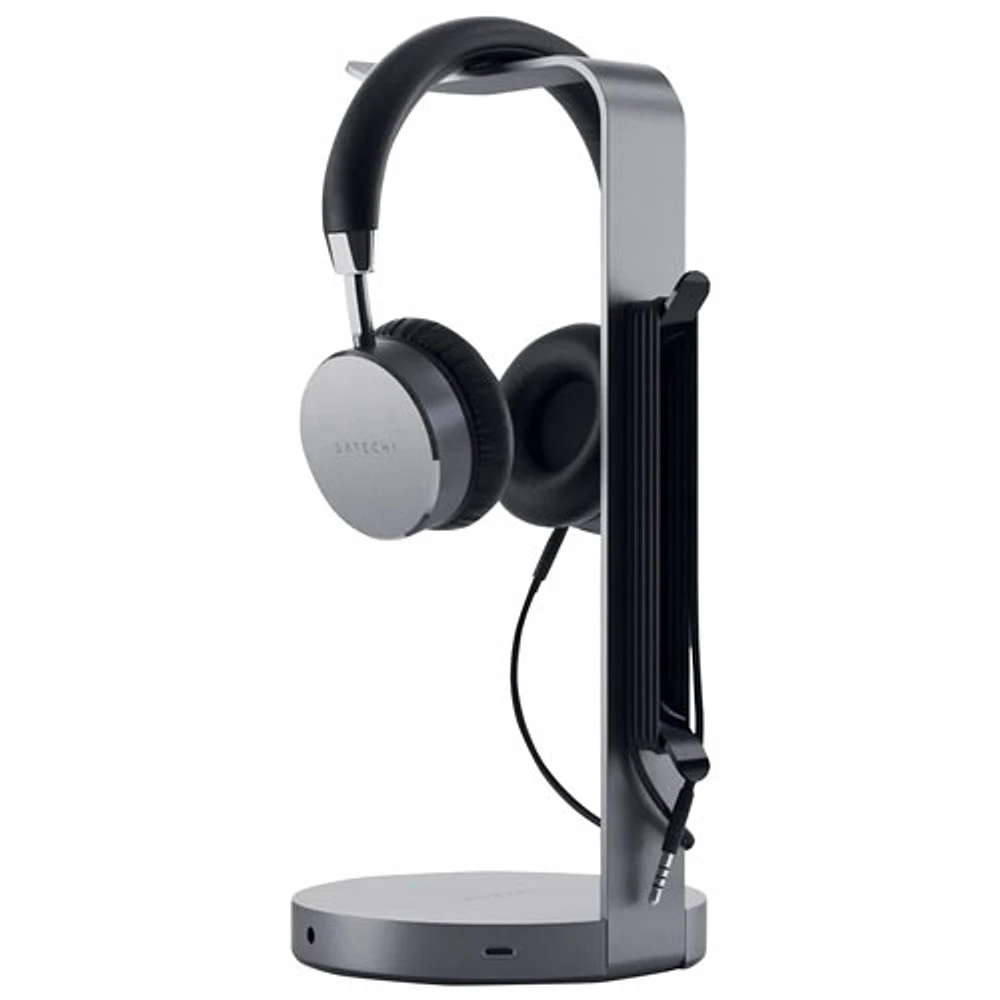 Satechi USB Headphone Stand - Space Grey