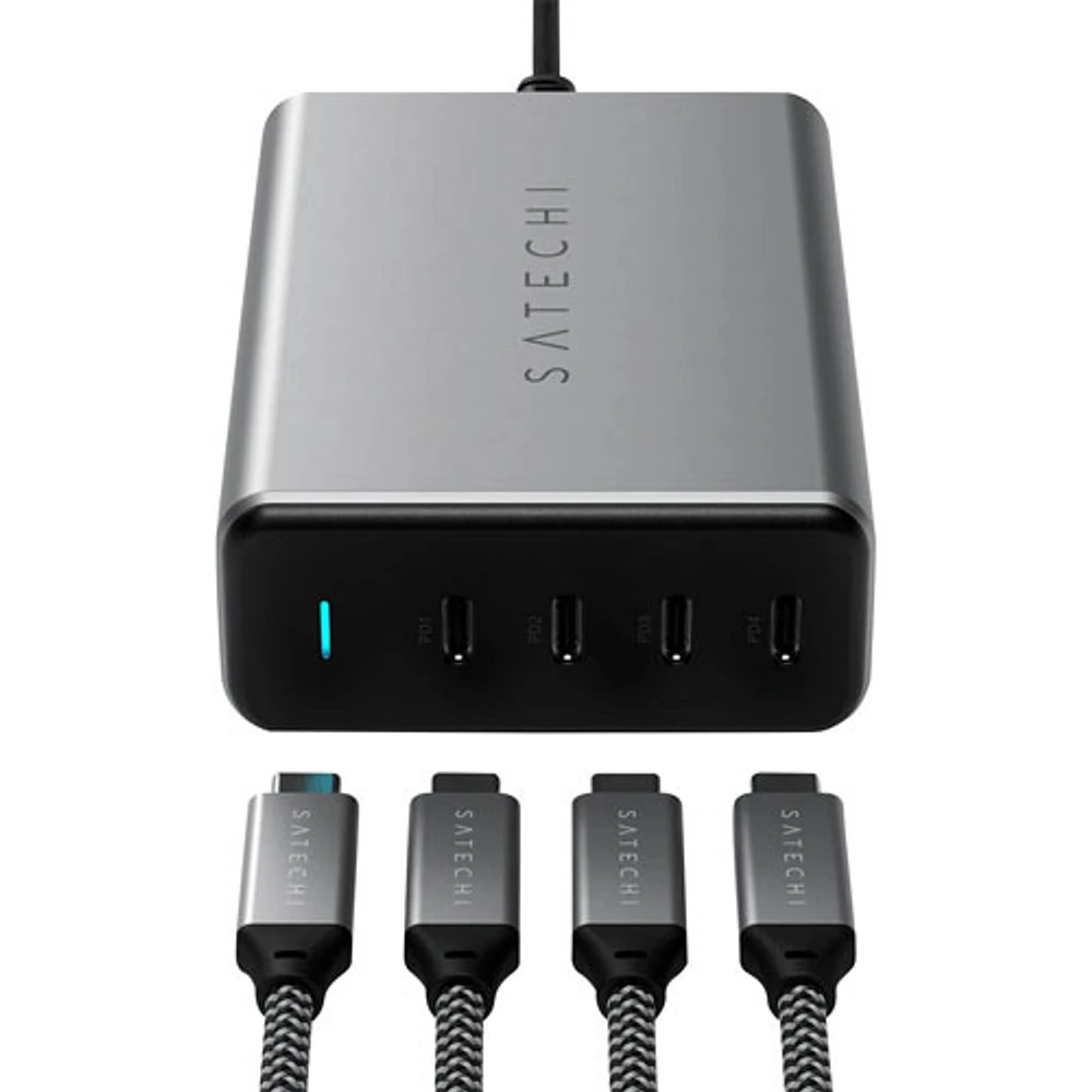 Satechi 165W 4-Port USB-C PD GaN Charger (ST-UC165GM)