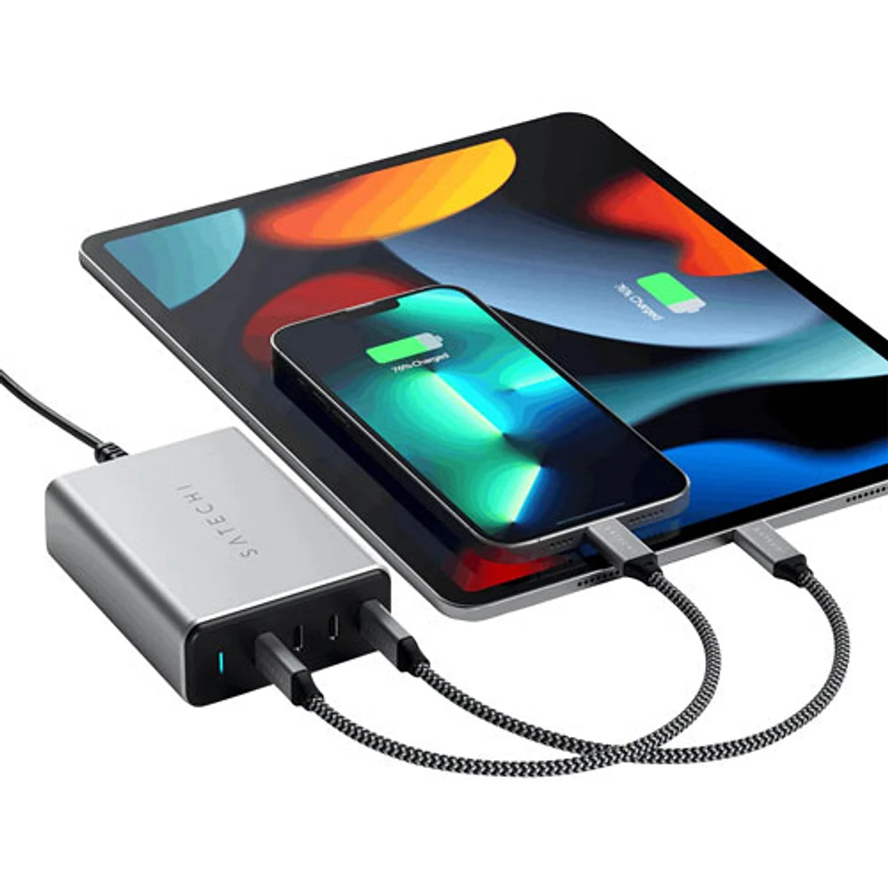 Satechi 165W 4-Port USB-C PD GaN Charger (ST-UC165GM)